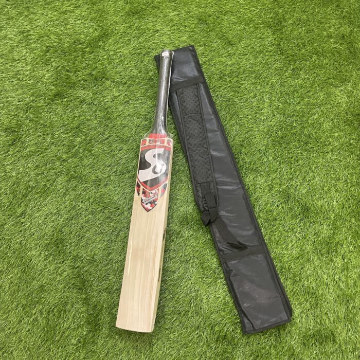 MB Malik Cricket Bat MBS Blue Limited Edition English